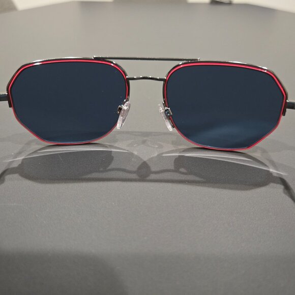 Burberry Henry Sunglasses Silver/Grey B 3140 1003/80 57-18-145 - Picture 10 of 14